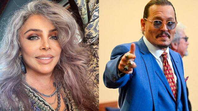 Verónica Castro / Johnny Depp