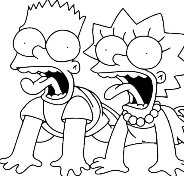 Dibujos Día Mundial de los Simpson