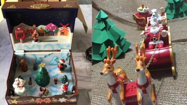 Coleccionables navideños Coca Cola