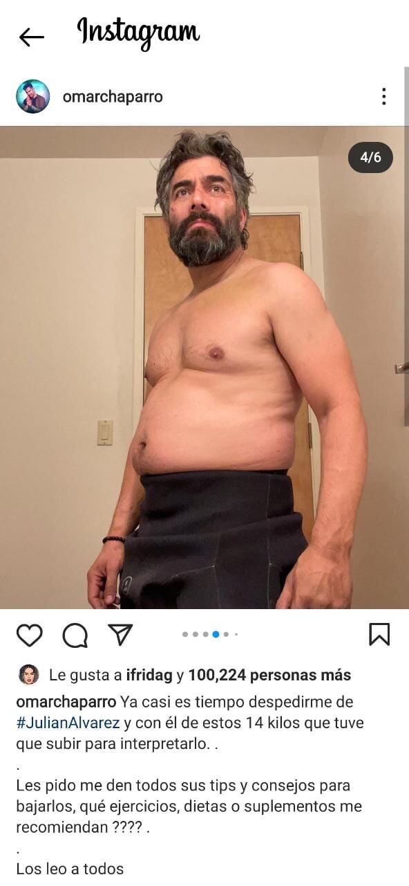 Publicación de Instagram