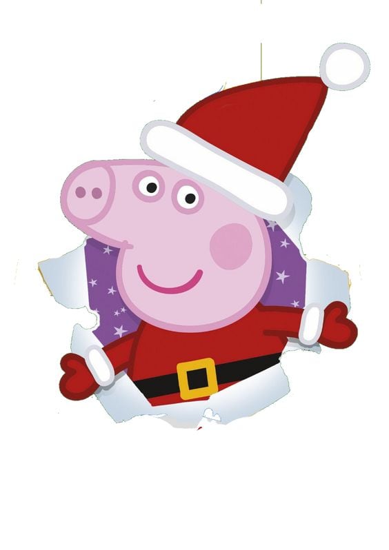 Fondos de Peppa Pig navideña