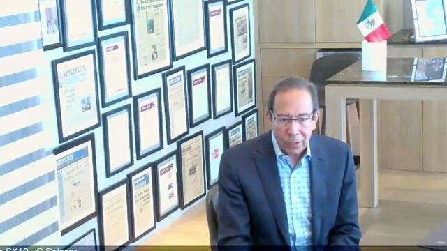 Carlos Salazar, presidente del CCE.