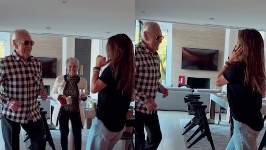 VIDEO: Eric del Castillo reaparece bailando La Chona tras graves problemas de salud de la vista
