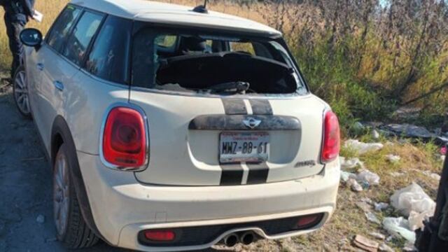 Mini Cooper del coronel secuestrado