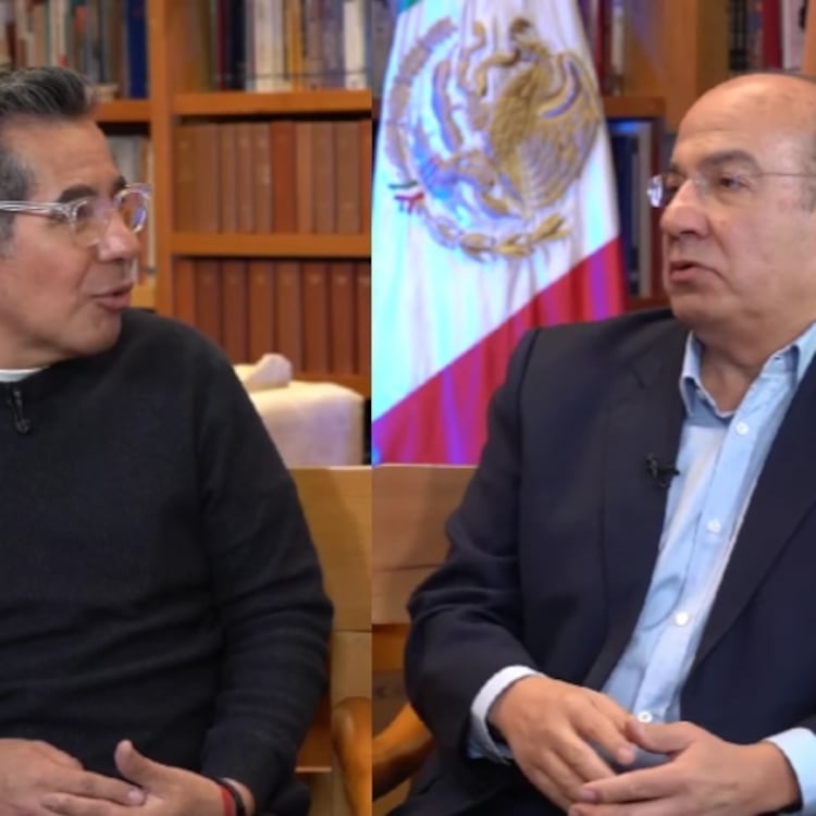 Yordi Rosado y Felipe Calderón