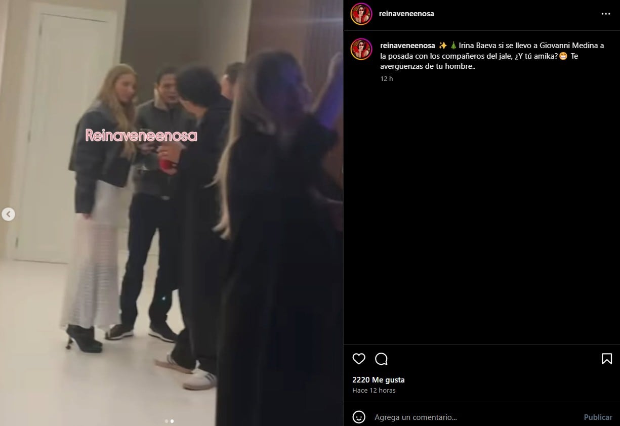 Irina Baeva y Giovanni Medina