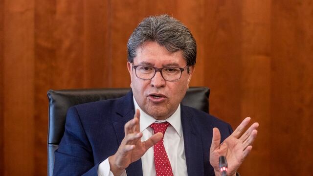 Ricardo Monreal, senador de Morena.