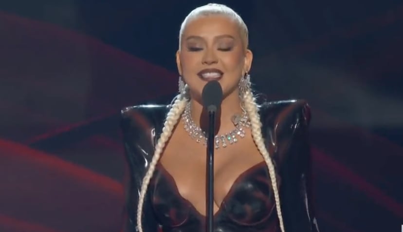 Christina Aguilera en los Latin Billboard