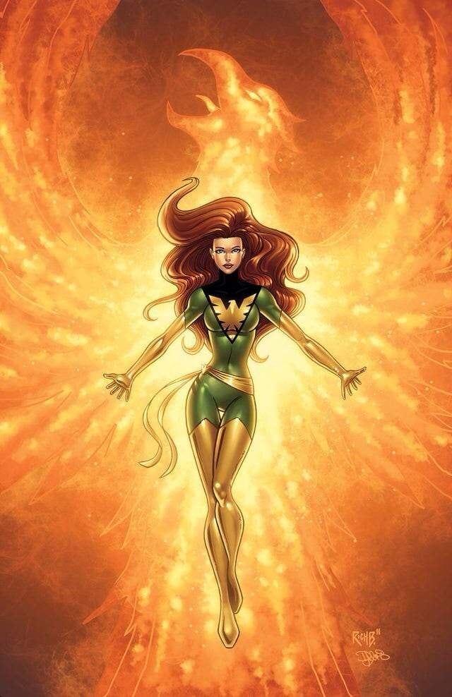 La Fuerza Fénix en Jean Grey de X-Men