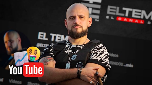 ¿Cuánto gana El Temach por Súper Chats en YouTube?