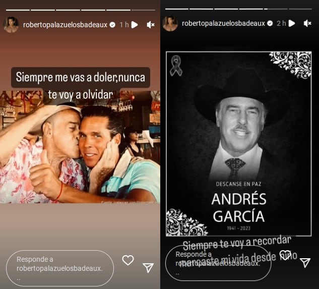 Roberto Palazuelos se despide de Roberto Palazuelos