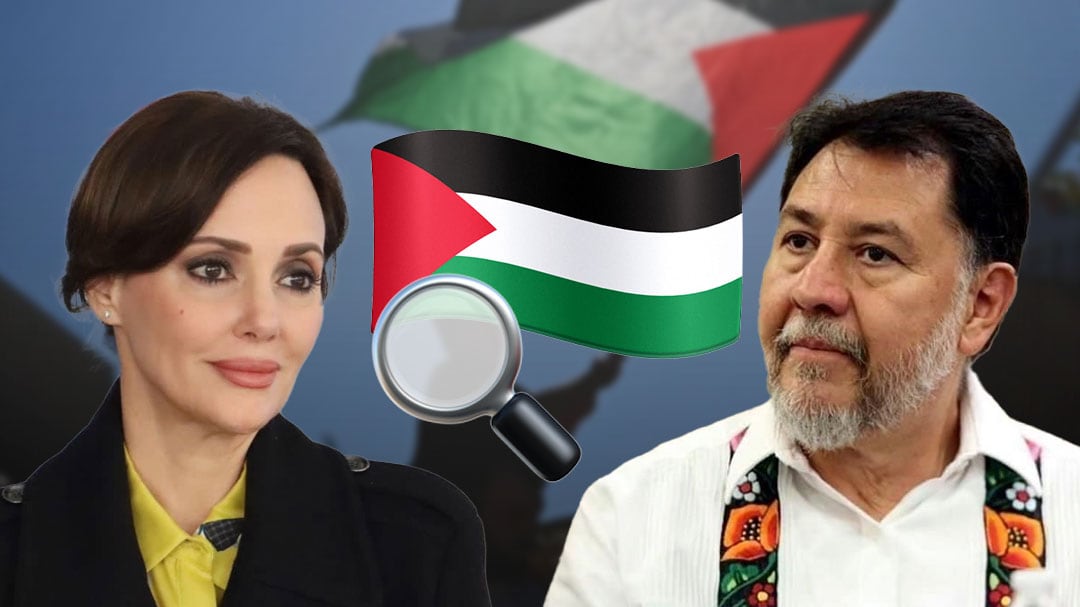 Lilly Téllez pide investigar el viaje de Gerardo Fernández Noroña a Palestina