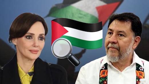 Lilly Téllez pide investigar el viaje de Gerardo Fernández Noroña a Palestina