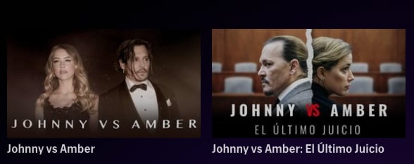 Docuseries de Johnny Depp y Amber Heard en HBO Max
