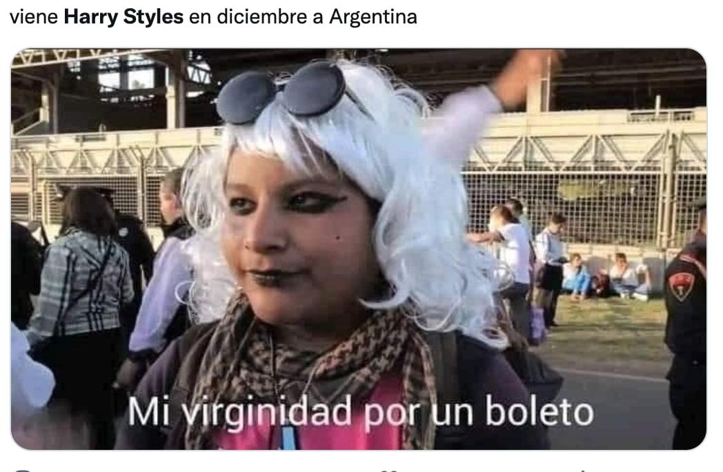 Memes del concierto de Harry Styles en México