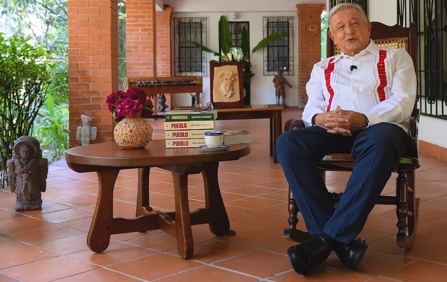 AMLO reaparece en YouTube con un mensaje desde Palenque