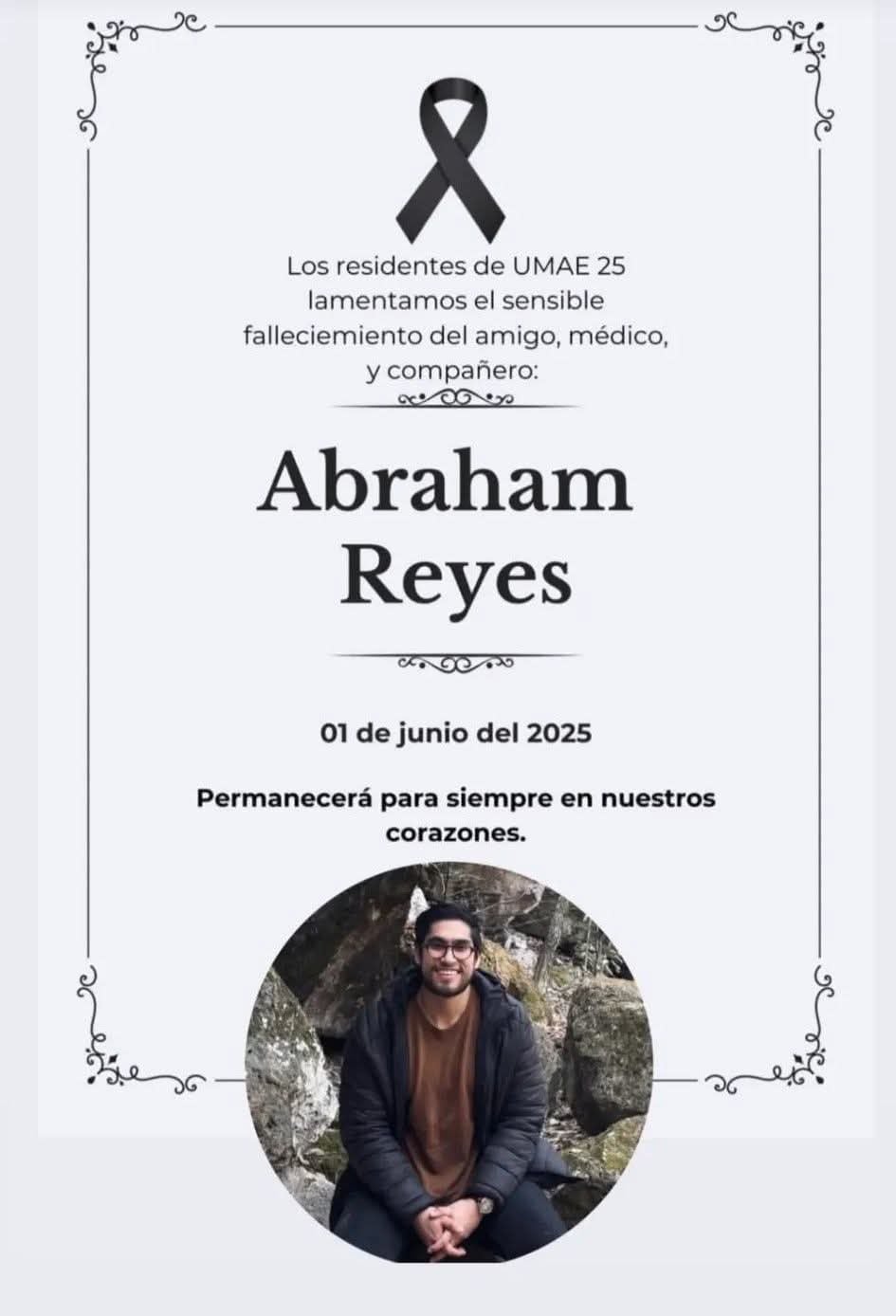 ¿Qué le pasó a Abraham Reyes Vázquez?