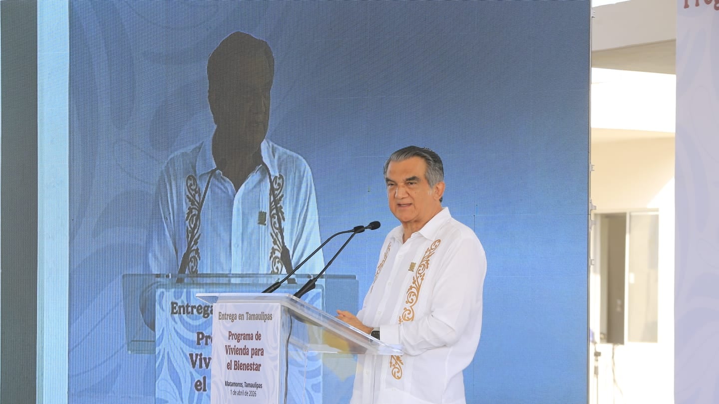 Américo Villarreal encabeza entrega de hogares de Vivienda para el Bienestar en Tamaulipas