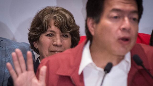 Elecciones para la gubernatura del Estado de México, candidata Delfina Gómez