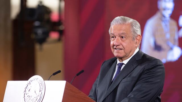 Presidente AMLO en conferencia presidencial