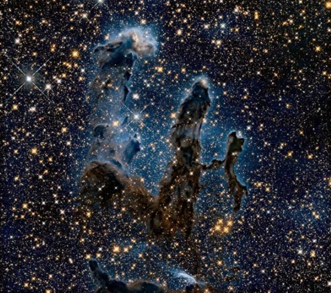 Los Pilares de la Creación captados en 2014