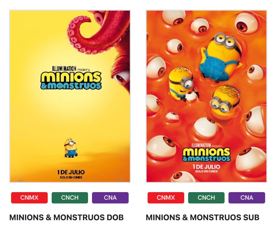 “Minions & Monstruos” en la Cineteca Nacional