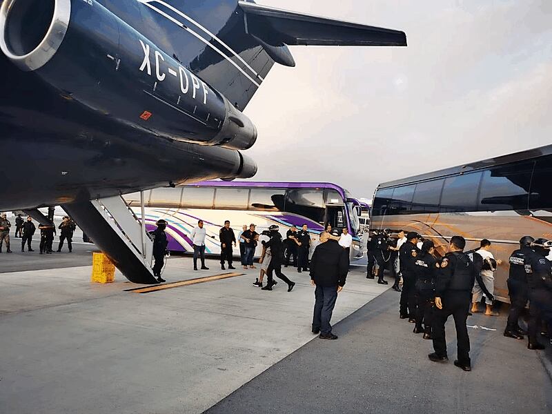 Un avión de la Policía Federal sirvió para el traslado