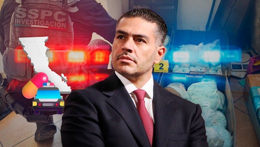 Harfuch golpea a Los Rusos en Mexicali; incautan 120 kilos de fentanilo