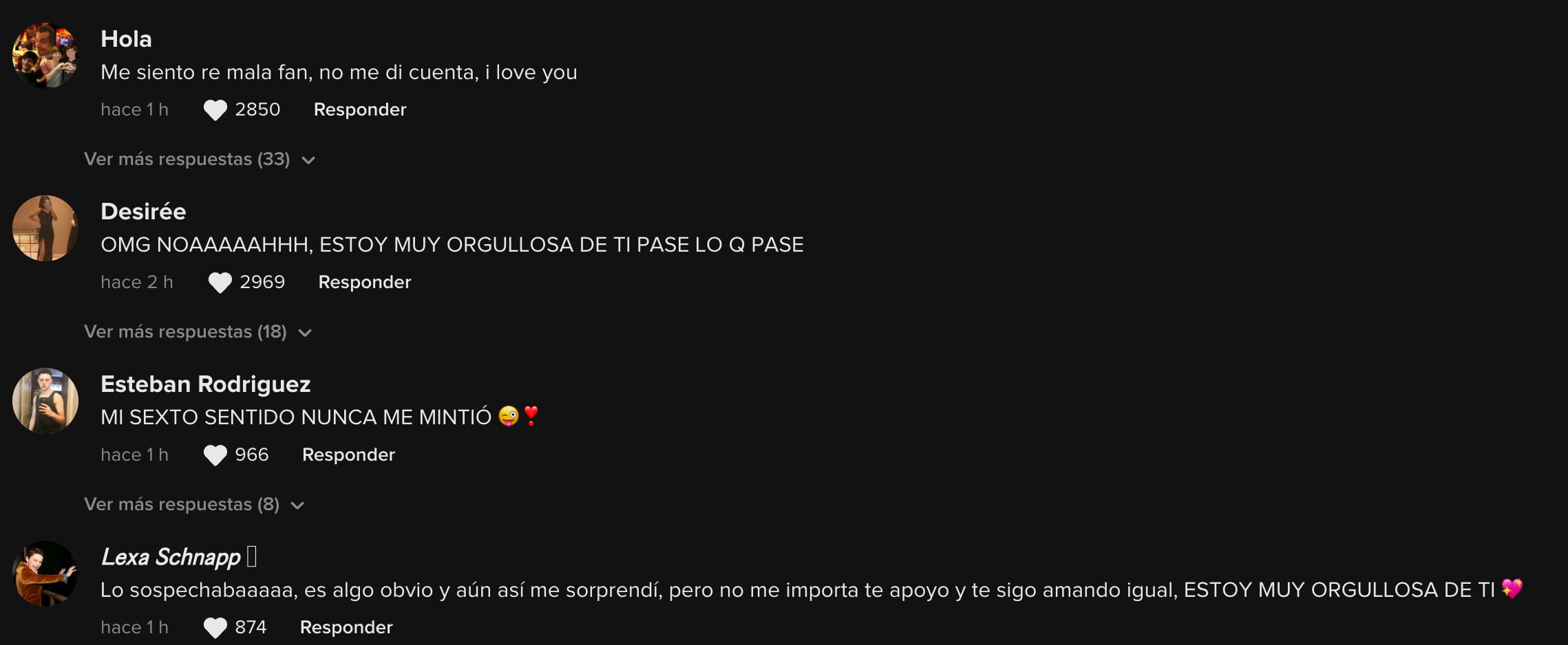 Comentarios al video de Noah Schnapp