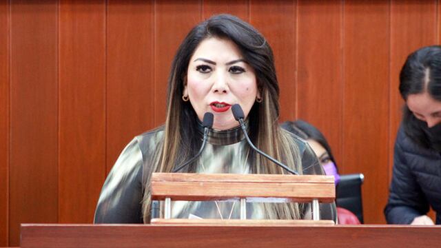 Alejandra Ramírez Ortíz, diputada de Tlaxcala que golpeó a maestra