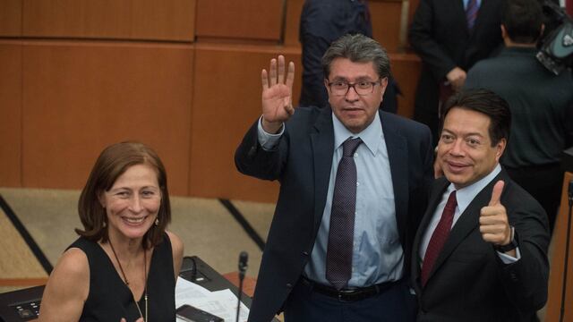 Ricardo Monreal, Mario Delgado de Morena