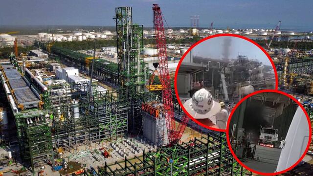 Incendio en refinería Dos Bocas