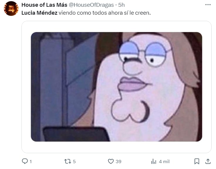 Memes piden disculpas a Lucía Méndez