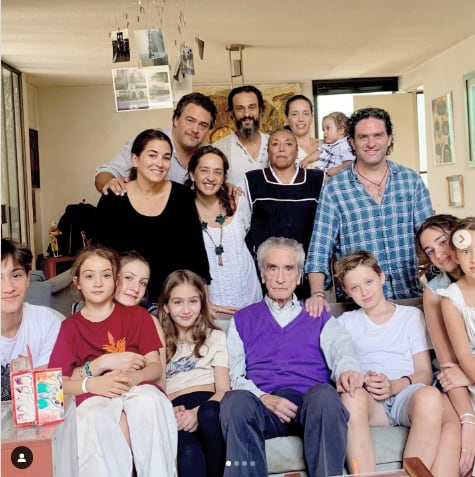 La familia de Leopoldo Goût, arquitecto mexicano.