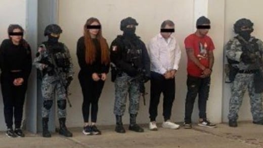 Detienen en Michoacán a la hija y pareja de Heraclio Guerrero Martínez, cabecilla del CJNG