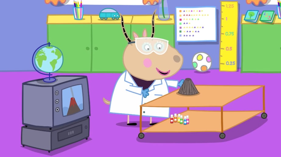 Peppa Pig, Popocatépetl