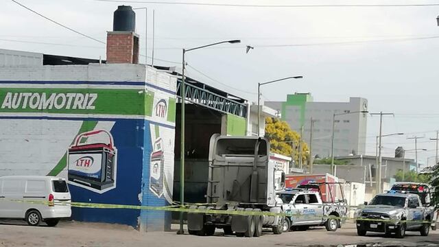 Mataron a 4 personas en un taller mecánico en Celaya, Guanajuato