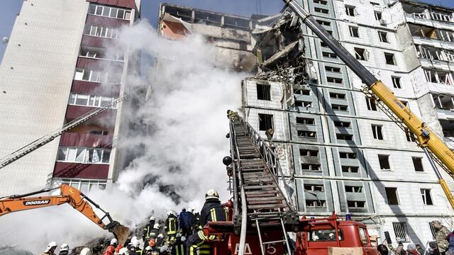 Nuevos ataques rusos en Umán y Dnipró