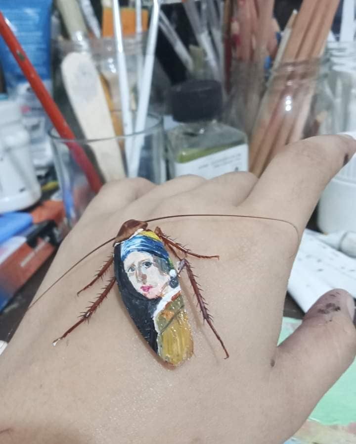 Arte en Cucarachas