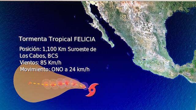 Tormenta Tropical 'Felicia'