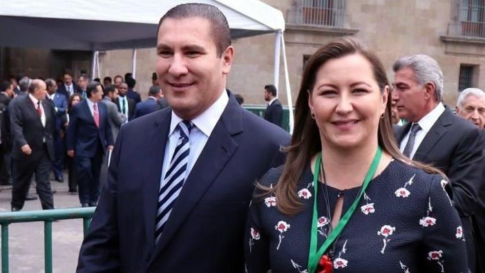 Martha Érika Alonso y Rafael Moreno valle
