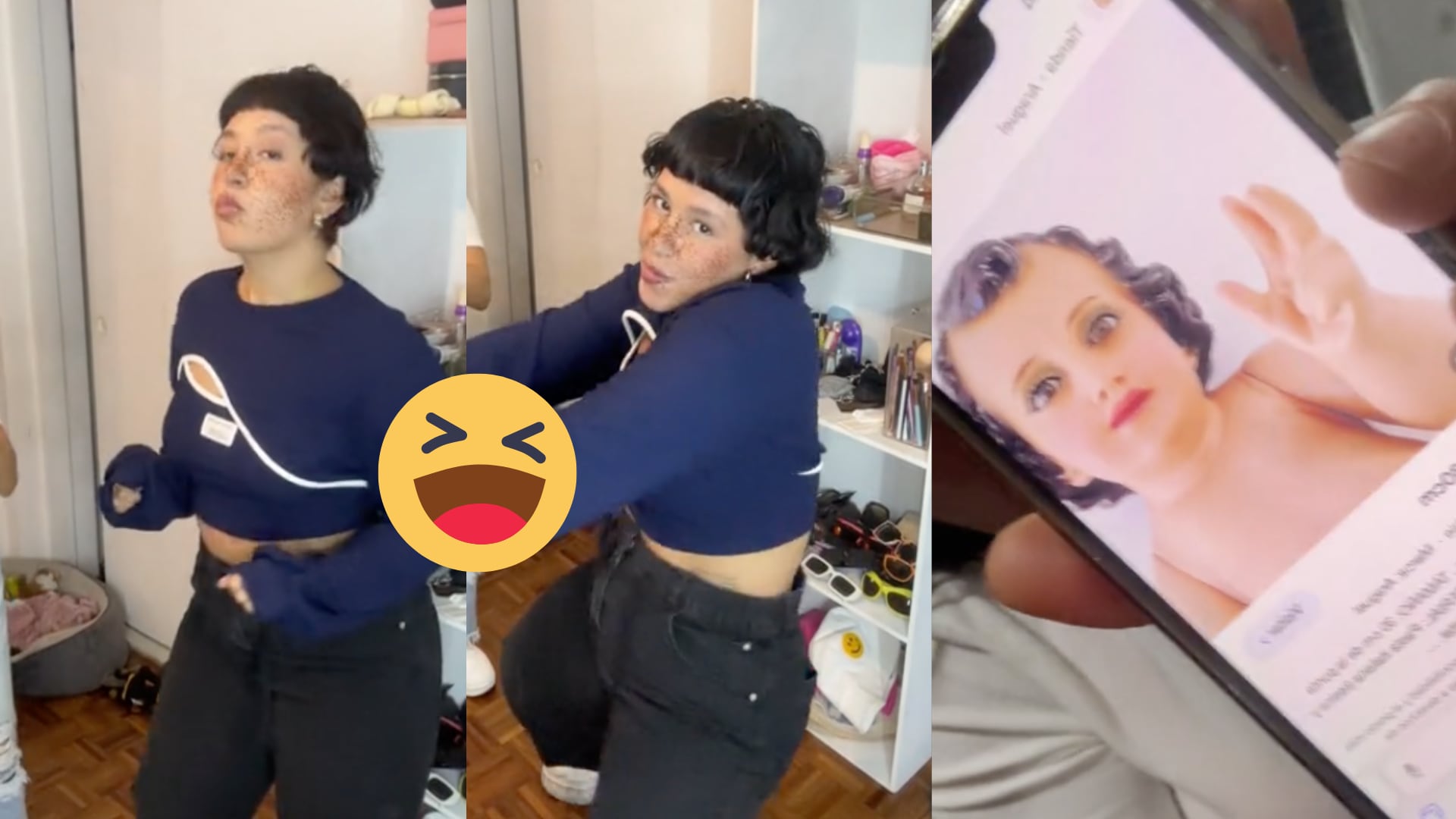 ¿Romina Marcos o el Niño Dios? La confunden con pasito perrón por su nuevo corte de cabello (VIDEO)