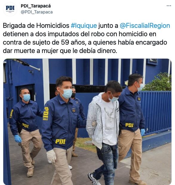 Sicario detenido