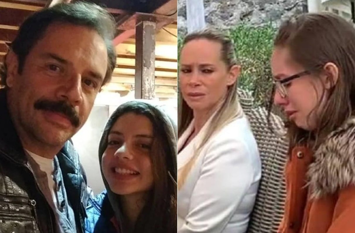 Héctor, Daniela Parra, Ginny Hoffman y Alexa Parra
