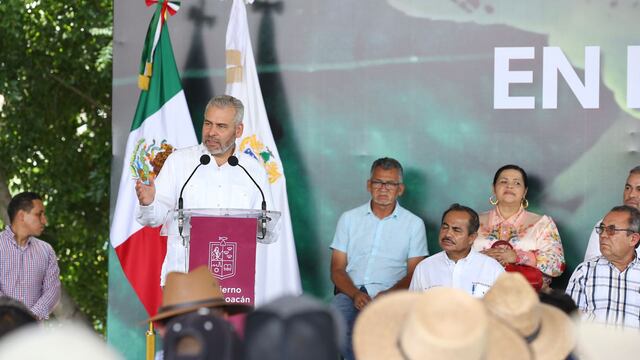 Alfredo Ramírez Bedolla, gobernador de Michoacán