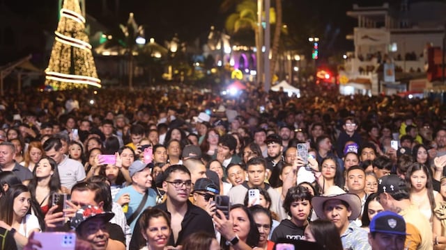 Mazatlán da la bienvenida al 2026 con festejo masivo en el malecón