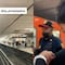Metro CDMX: se graban viajando en la cabina del conductor y dando soborno a un policía; SSC ya investiga