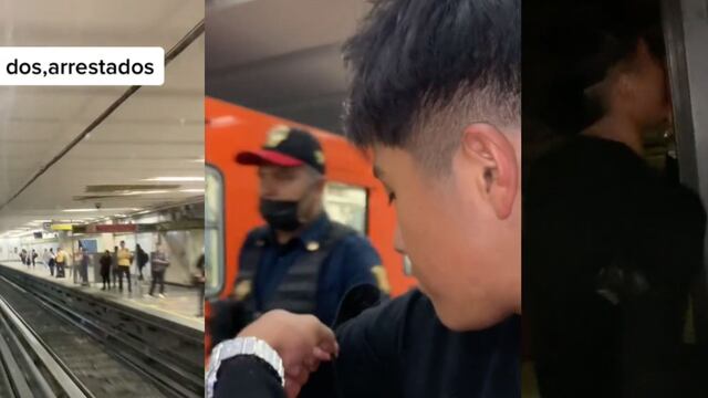 Jóvenes en el Metro CDMX