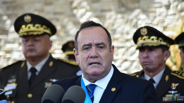 Alejandro Giammattei, presidente de Guatemala.