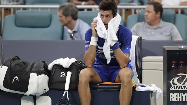 Djokovic quedó fuera de Miami